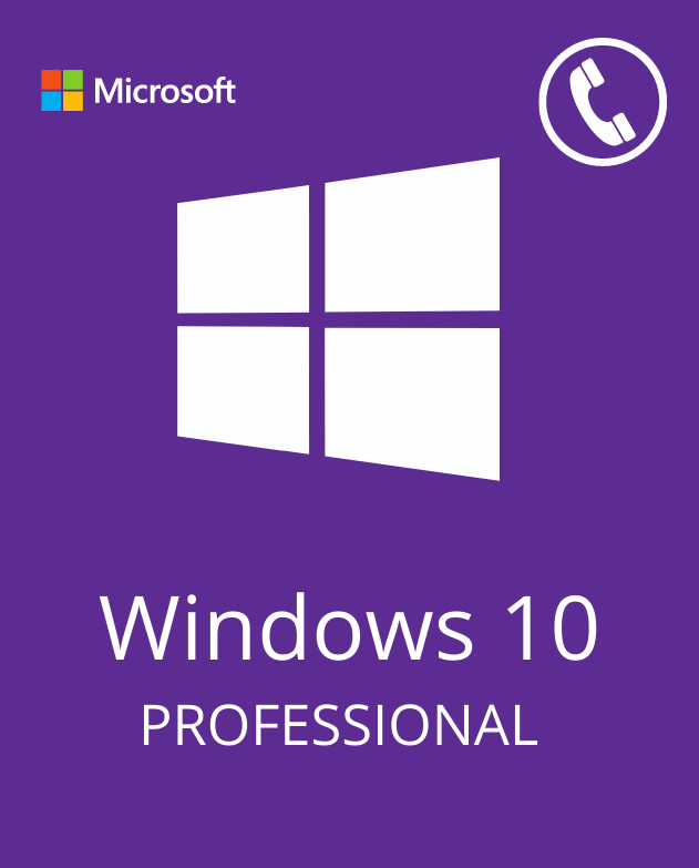 WINDOWS 10 PROFESSIONAL ACTIVATION KEY – PHONE ACTIVATION - alphalicense.com